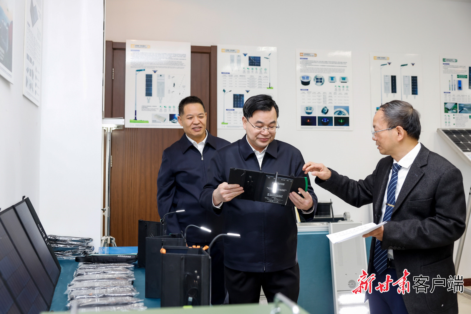 新甘肃报道:胡昌升在兰州空间技术物理研究所和省自然能源研究所调研时强调：牢记使命担当作为立足优势加快发展以实干实绩助力全省现代化建设实践